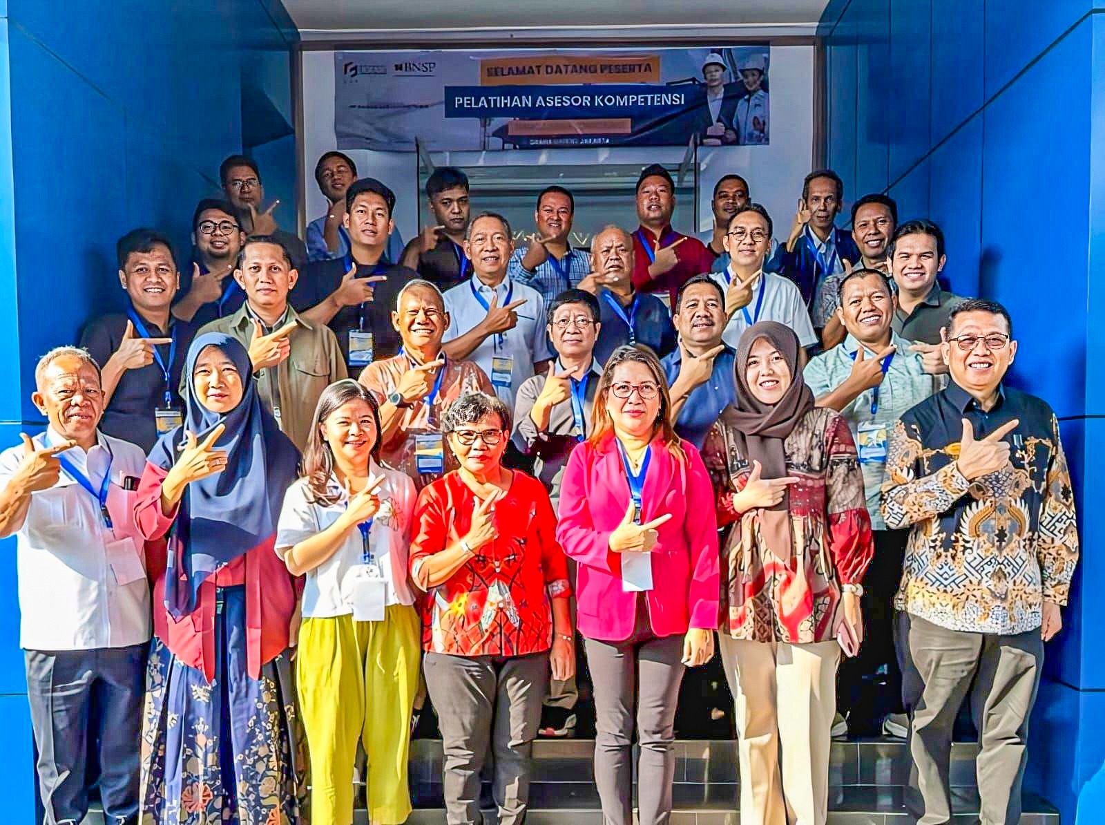 Pelatihan Asesor Kompetensi LSP Gatensi Karya Konstruksi di Graha Gapensi