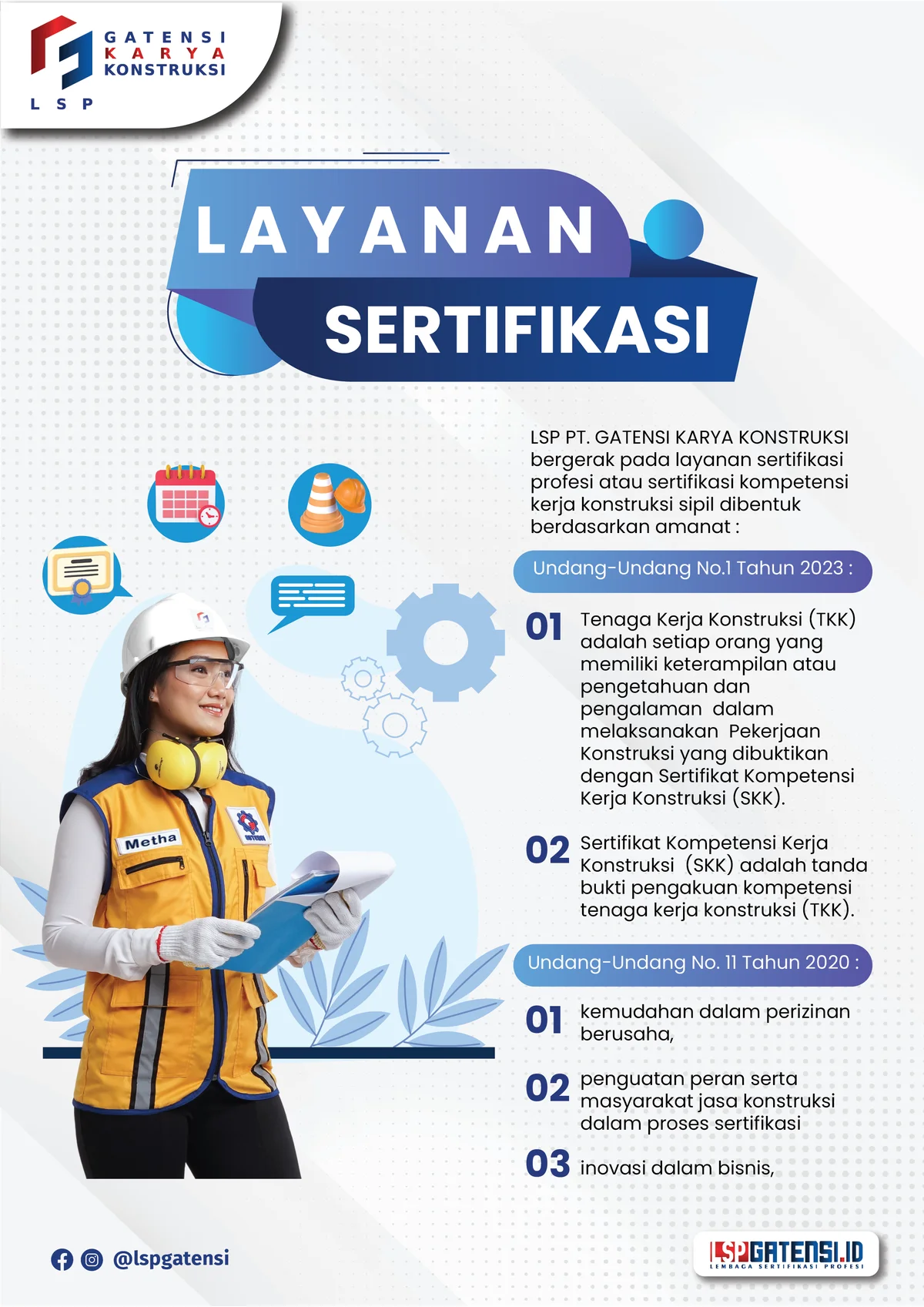 Layanan Sertifikasi LSP Gatensi Karya Konstruksi